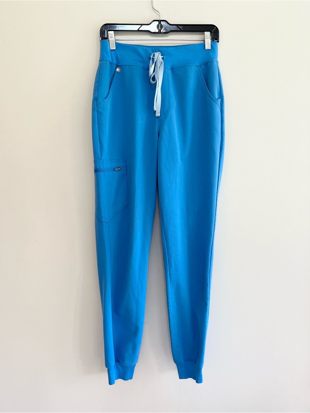 FIGS Zamora Jogger Scrub Pants Limited Edition Capri Blue (PO# 2679) Small Tall - Picture 4 of 9